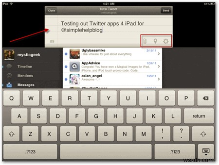 5 ứng dụng Twitter tuyệt vời cho iPad 