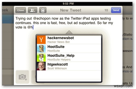 5 ứng dụng Twitter tuyệt vời cho iPad 