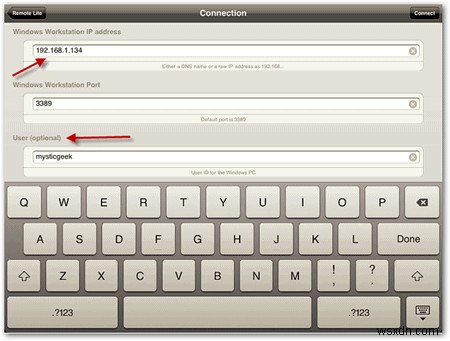 Cách sử dụng RDP Lite cho Máy tính Từ xa cho Windows Từ iPhone, iPad hoặc iPod Touch 
