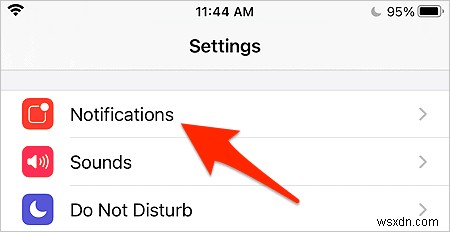 Cách tắt âm thanh thông báo trên iPhone hoặc iPad 