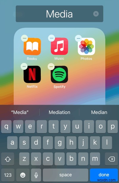 Cách đổi tên thư mục trên iPhone, iPad hoặc iPod Touch 