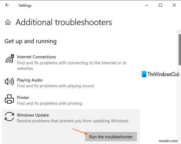 Sửa lỗi Windows Update 0x8024a203 trên Windows 11/10 