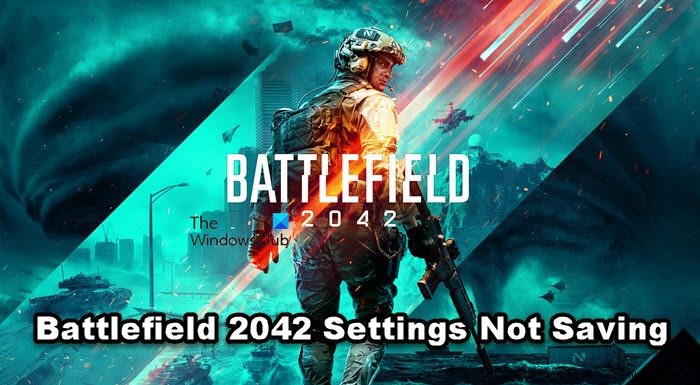 Cài đặt Battlefield 2042 tiếp tục đặt lại và không lưu 