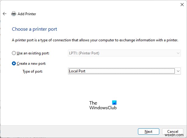Khắc phục Microsoft XPS Document Writer không hoạt động 