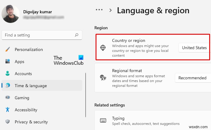 Cách thay đổi vùng Microsoft Store trên Windows 11 