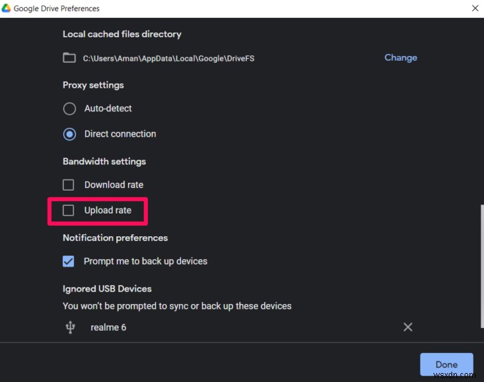 Google Drive dành cho Máy tính để bàn không đồng bộ hóa trên Windows PC 
