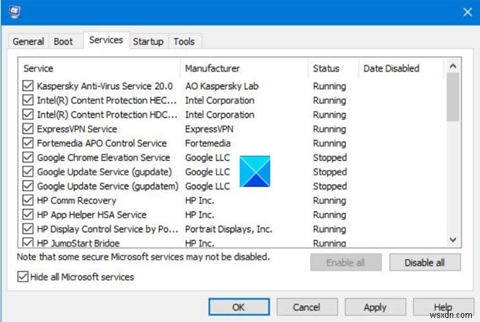 Trình điều khiển Intel và Hỗ trợ hỗ trợ không hoạt động trên Windows 11/10 
