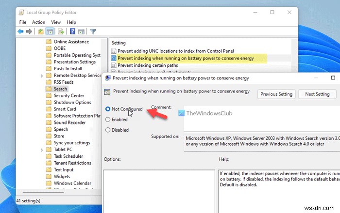 Lập chỉ mục tìm kiếm đã tạm thời bị tạm dừng trong Windows 11/10 