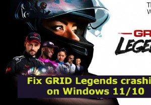 GRID Legends gặp sự cố khi khởi động trên PC Windows 