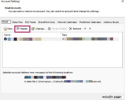 Khắc phục sự cố Outlook không kết nối với Máy chủ trên máy tính Windows 