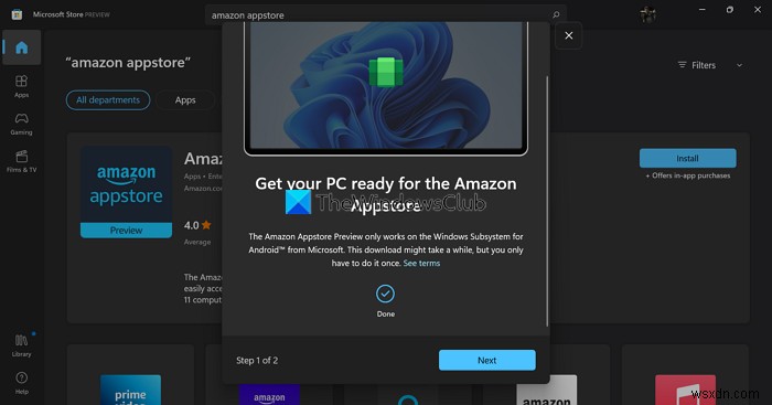 Cách sử dụng Amazon Appstore trên Windows 11 