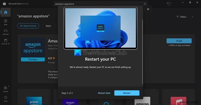 Cách sử dụng Amazon Appstore trên Windows 11 