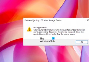 SearchIndexer.exe đang ngăn thiết bị này ngừng hoạt động 
