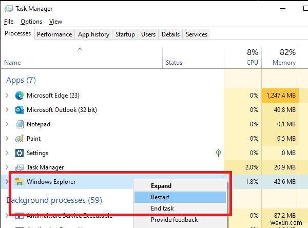 SearchIndexer.exe đang ngăn thiết bị này ngừng hoạt động 