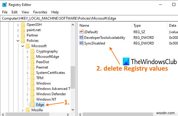 Trình duyệt của bạn được quản lý bởi tổ chức của bạn cho biết trình duyệt Microsoft Edge 