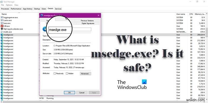 Msedge.exe là gì? Nó có an toàn không? Làm cách nào để khắc phục tình trạng sử dụng Đĩa hoặc CPU cao? 