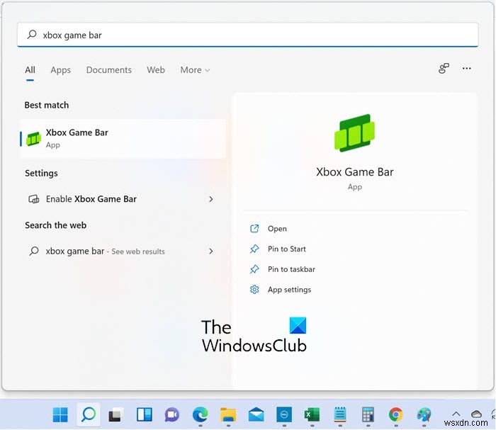 Cách sử dụng Xbox Game Bar trong Windows 11 