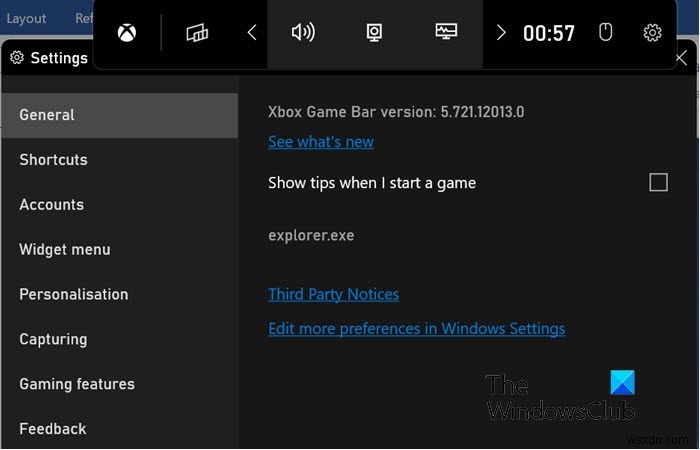 Cách sử dụng Xbox Game Bar trong Windows 11 