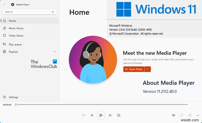 Cách sử dụng ứng dụng Media Player mới trong Windows 11 
