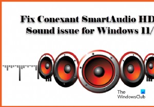 Khắc phục sự cố Conexant SmartAudio HD No Sound cho Windows 11/10 