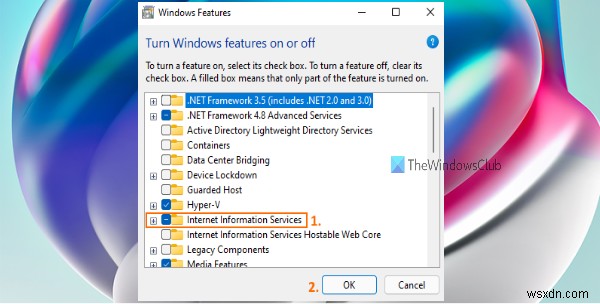 Sửa lỗi inetmgr không tìm thấy trên Windows 11/10 