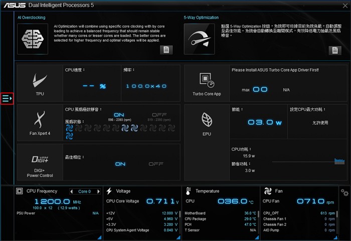 Dịch vụ điều khiển quạt của bo mạch chủ ASUS ngừng hoạt động 