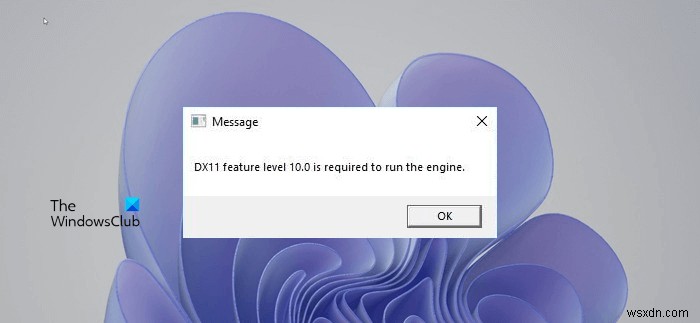 Tính năng DX11 cấp 10.0 là bắt buộc để chạy động cơ - Valorant 