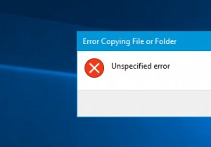 Lỗi không xác định khi sao chép tệp hoặc thư mục trong Windows 11/10 