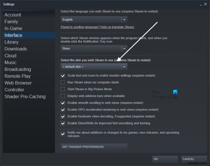 Sửa lỗi sử dụng CPU cao của Steam Client Bootstrapper trên Windows 11/10 