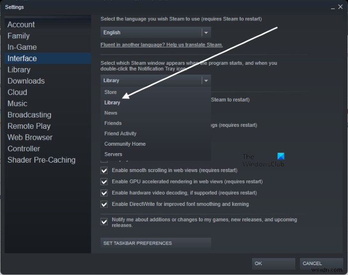 Sửa lỗi sử dụng CPU cao của Steam Client Bootstrapper trên Windows 11/10 