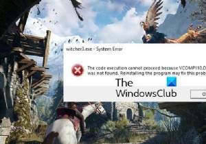 Sửa lỗi không tìm thấy Witcher 3 VCOMP110.dll 