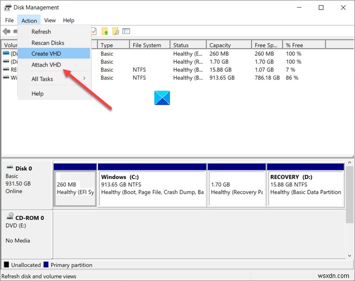 Không thể gắn tệp, lỗi hình ảnh đĩa không được khởi tạo trong Windows 11/10 