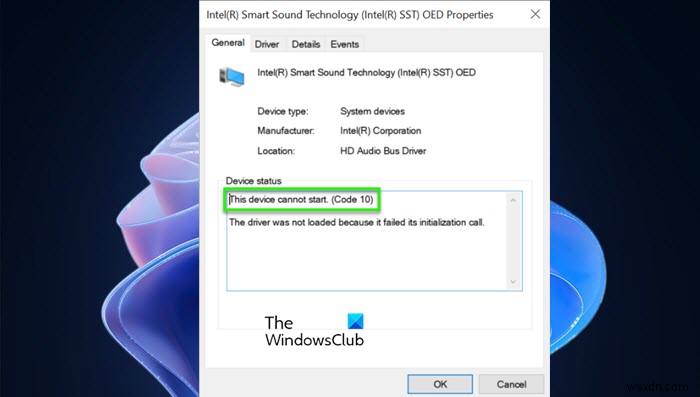 Khắc phục sự cố micrô Intel SST không hoạt động trên Windows 11/10 