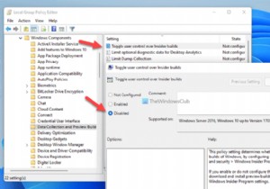 Cách ngăn người dùng tải các bản dựng Insider Preview trong Windows 11/10 