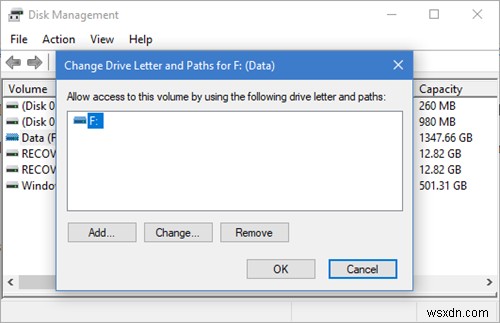 Ổ đĩa không chứa thông báo hệ thống tệp được nhận dạng trên Windows 11/10 