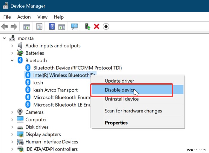 Cách thiết lập thay thế bộ điều hợp Bluetooth trong Windows 11/10 