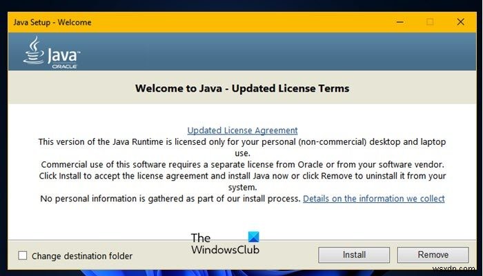Tải xuống Java 64-bit và 32-bit cho Windows 11/10 ở đâu? 
