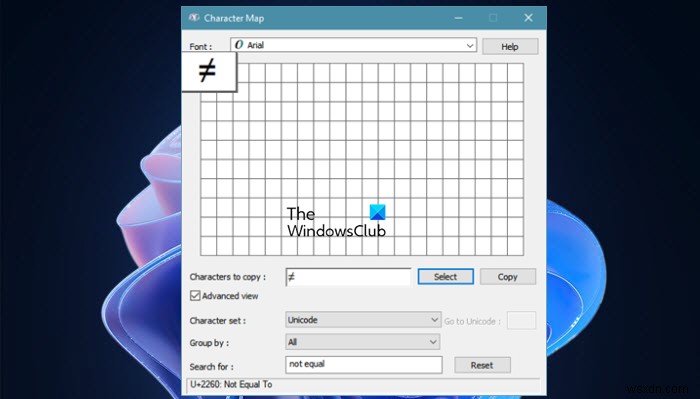 Cách gõ Không có dấu bằng trên bàn phím trong Windows 11/10 