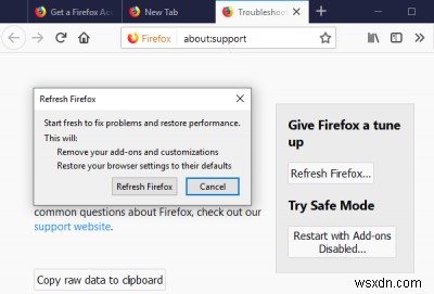 Sửa lỗi sử dụng CPU hoặc bộ nhớ cao của Firefox trên Windows 11/10 