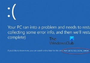 Sửa lỗi PNP DETECTED FATAL ERROR trên Windows 11/10 