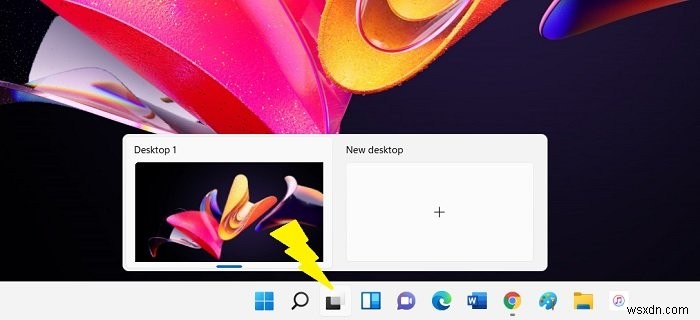 Cách quản lý màn hình ảo trong Windows 11 