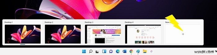 Cách quản lý màn hình ảo trong Windows 11 