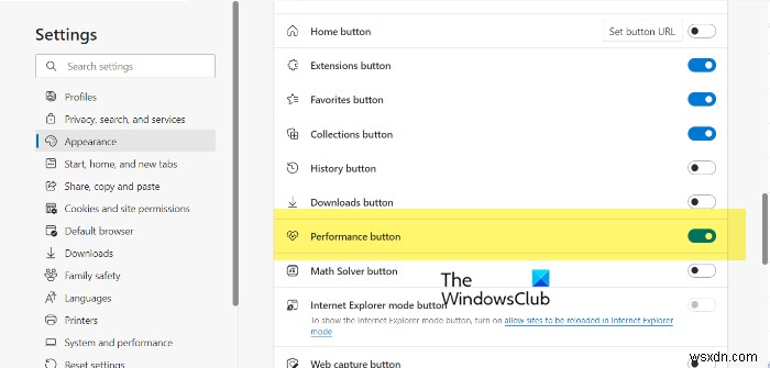 Cách tắt hoặc bật chế độ hiệu quả trong Microsoft Edge 