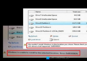 Sửa lỗi 0x80300024 khi cài đặt Windows 11/10 