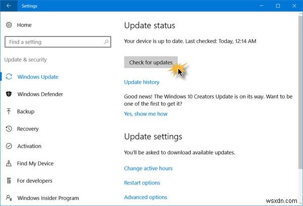 Cách nhận Bản cập nhật Windows 10 phiên bản 21H2 tháng 11 năm 2021 