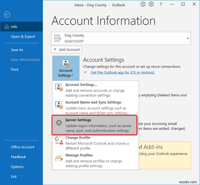 Cách sửa lỗi Outlook 0X800408FC trên Windows 11/10 