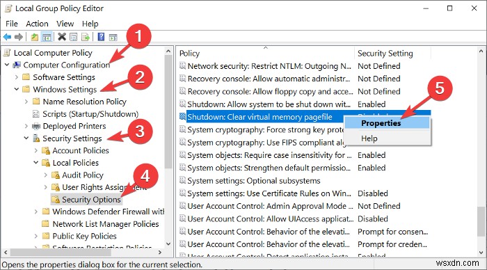 Cách sao lưu, di chuyển hoặc xóa PageFile.sys khi tắt máy trong Windows 11/10 