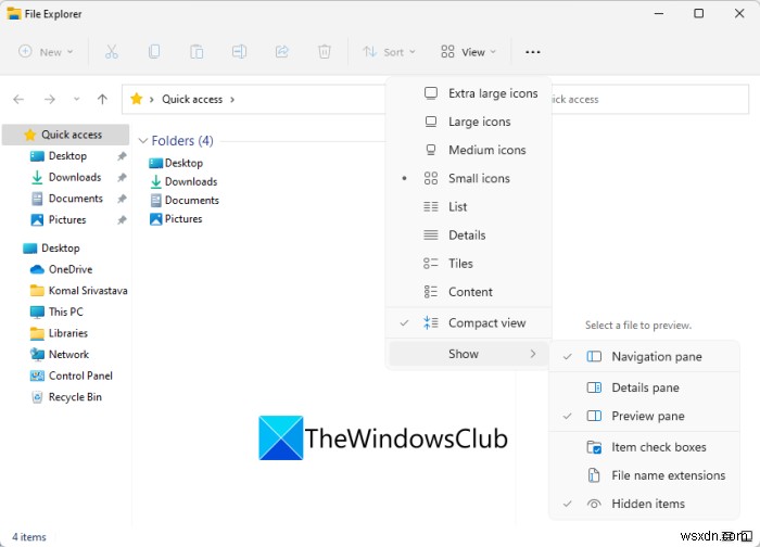 Mẹo và thủ thuật hay nhất cho Windows 11 File Explorer 