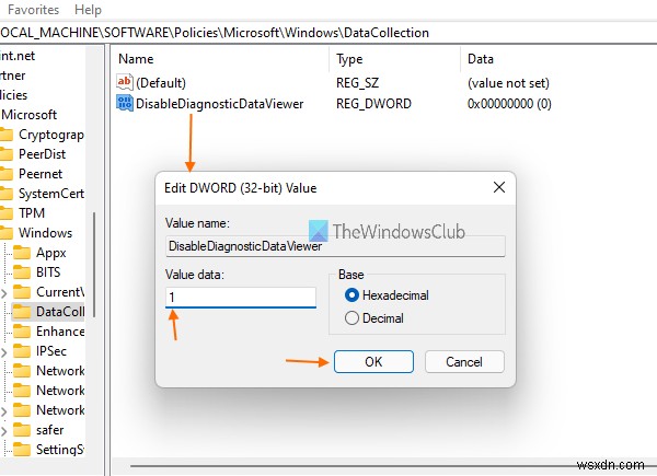 Cách tắt Trình xem dữ liệu chẩn đoán trong Windows 11 