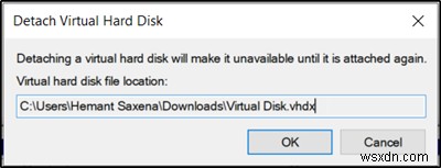Làm cách nào để xóa Ổ đĩa ảo trong Windows 11/10 